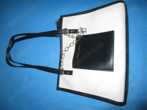 Handtasche Shanel&Katie schwarz-weiss