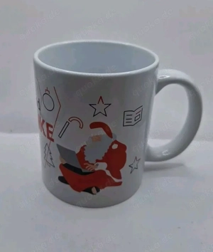 Weihnachtstasse Medienkonzern Funke "Wir Sind Funke" (Neu) 10cm h Bild 2