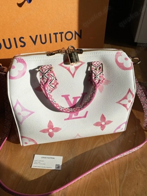 NEU Louis Vuitton Speedy 25 Resort Staubbeutel Karton Rechnung Ausverkauft!
