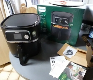 PHILIPS HD9880 90 Airfryer Combi XXL ,7000 Series mit PHILIPS HD9880 90 Airfryer Combi XXL ,7000 Ser