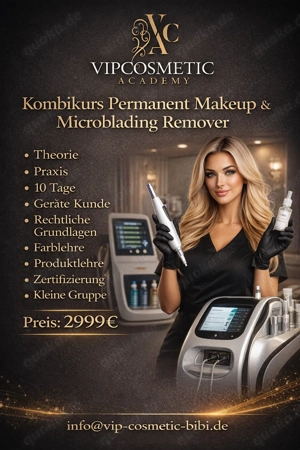 permanent Makeup Microblading Schulung