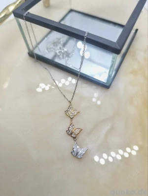 Schmetterling Figur 14k 585 echt Gold Halskette