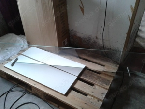 mobile Spuckscheibe für Verkaufsanhänger Imbiss Marktstand Lebensmittelzubereitung Gastronomie