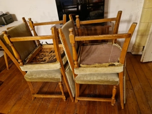 Stühle-Set aus 7 Stühlen