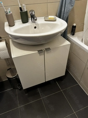 Unterschrank für Waschbecken Bad von Ikea in weiß