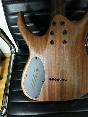 Mayones Duvell Elite 7 Transblack - Seymour Duncan PUs - Top Zustand