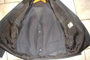 Trachtenanzug Distler 3-teilig Gr. 56 Sakko Hose Weste braun TOP Bild 3