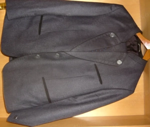 Trachtenanzug Distler 3-teilig Gr. 56 Sakko Hose Weste braun TOP Bild 8