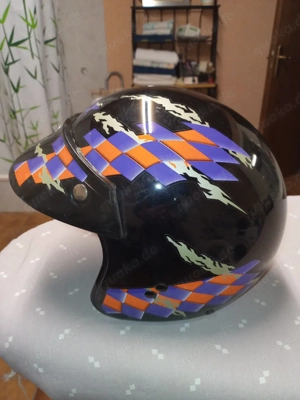 gebrauchter Motorradhelm 