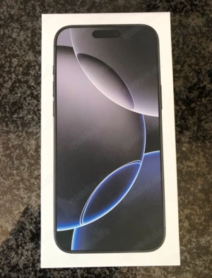 iphone 16 pro Max 512Gb Titan Schwarz Neu 