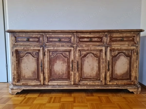 Vintage Kommode, Massivholz Kommode
