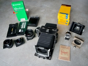 Linhof MASTER Technika 4x5 , 3 Spitzen-Objektive, viel Zubehör, guter Zustand Bild 10