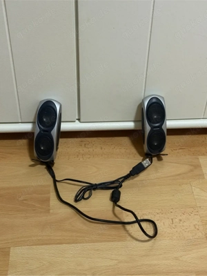 2 kompakte Lautsprecher - USB, neuwertig