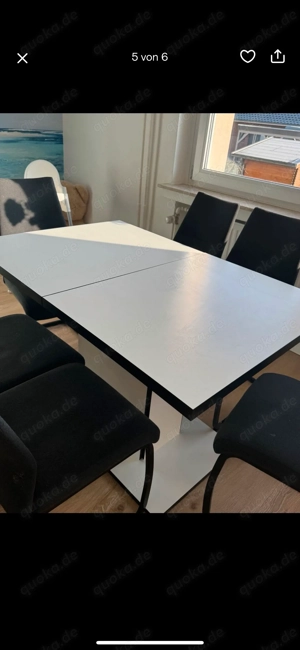 Esstisch mit 6 stuhle Bild 2