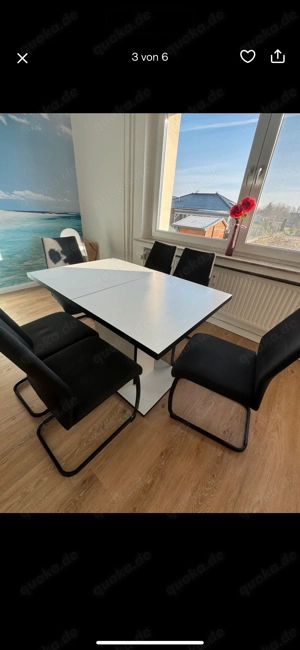 Esstisch mit 6 stuhle Bild 4