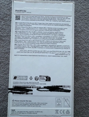 iPhone 16 Pro Max mit 1 TB Speicher