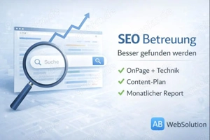 SEO Betreuung & Optimierung   besser gefunden werden (ab 299   Monat)