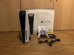 sony Playstation 5 CFi-1116A Disk edition spielkonsole PS5 mit Controller und FIFA videospiel 