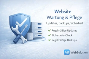 Website Wartung & Pflege   Updates, Backups, Sicherheit (ab 49   Monat)