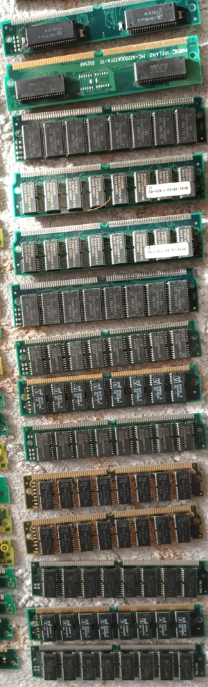 Riesen RAM-Konvolut 80 Teile   Siemens EDO   30-Pin SIMM Set   Retro PC Bild 3