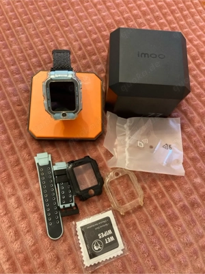 imoo Watch Phone Z7 Kinder-Smartwatch blau Schrittzähler 4G LTE 1,3 Zoll WLAN