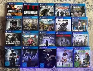20 Playstation 4 Spiele