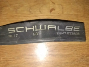 Fahrradschlauch 28er 28 47-622 635 - Schwalbe - Unbenutzt -