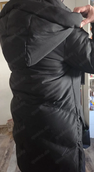 Wintermantel schwarz