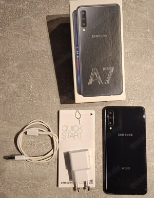 Samsung Galaxy A7 64GB - schwarz - Handy - Smartphone