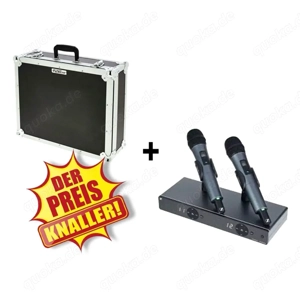2x SENNHEISER Mikro incl. Case (Kauf ohne Case möglich)