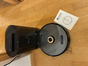 Proscenic M8 PRO Staubsaugerroboter - Schwarz incl. Absaugstation