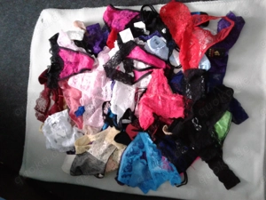 Damenbekleidung 100 Stück String ungetragen Restposten Sonderposten Flohmarkt 