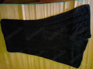 Schwarzer Schal für 3     Schal mit Muster für 2        EINZELKAUF JEDERZEIT MÖGLICH Bild 3
