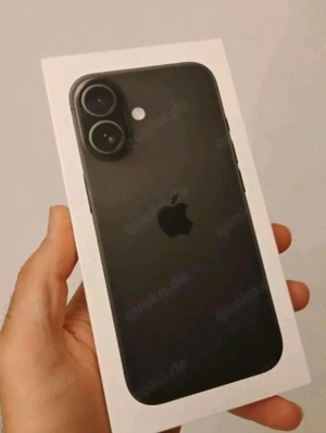 Verkaufe iPhone 16 in schwarz mit 128 GB 