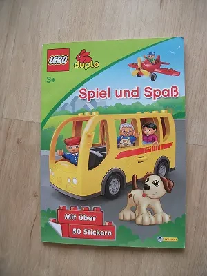 Legobuch mit Sticker