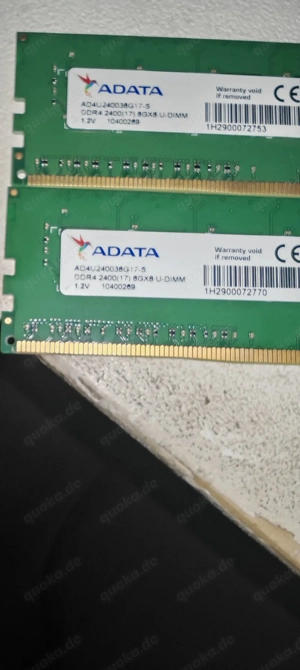 16gb Ram DDR 4 2400mhz Bild 2