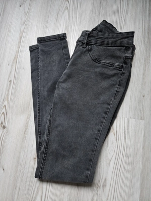 Jeans Rörenjeans Denim S 36 Schwarz