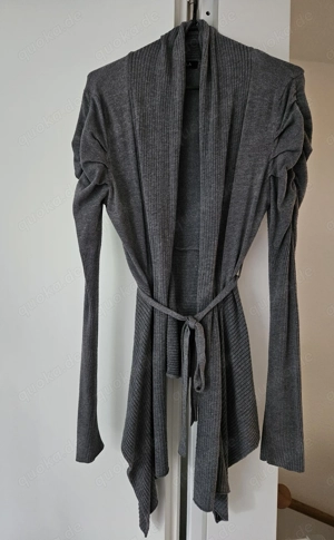 Cardigan Strickjacke S 36 Grau