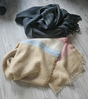 2tlg. XXL Schal Winterschal