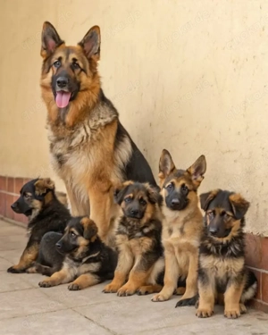 Deutscher Schäferhundwelpe