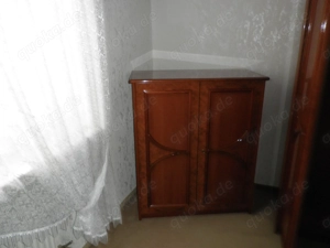 Wäscheschrank, 2 türig, Kirsch, B 100 cm, H 118 cm Bild 5