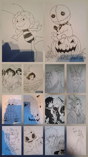 handgefertigte Zeichnungen zu verkaufen 