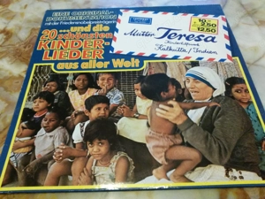 Mutter Teresa "20 schönsten Kinderlieder aus al. W " Schallplatte