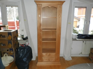 Regal Holz, 3 Fachböden, 2 Schübe, B 87 cm H 210 cm