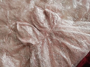 Elegante Abendkleider in Rosé   Apricot   sehr guter Zustand