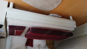 ZU VERSCHENKEN!!! Massivholz-Bett weiß 1,60 x 2,00m 