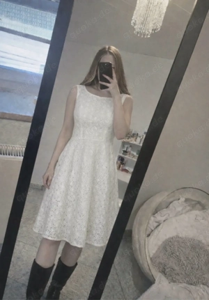 Kleid mit spitze Größe L