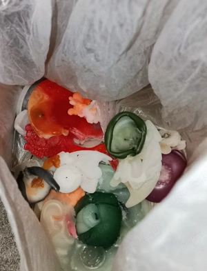 Wachsreste verschiedene Farben für Bastler Kerzenmacher