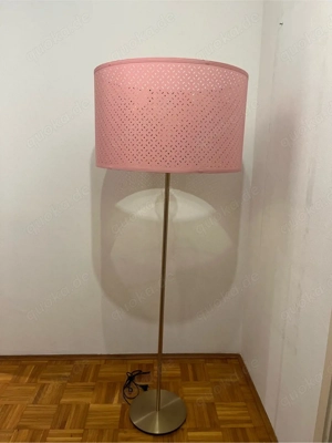 Ikea Stehlampe in rosa-gold