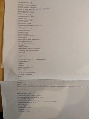 Neuer BEKO Waschautomat  MASCHINE TYP > B3WFU58415W1 Bild 3